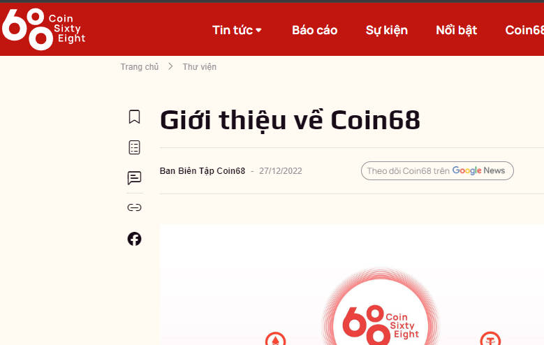 Đôi nét về coin 68