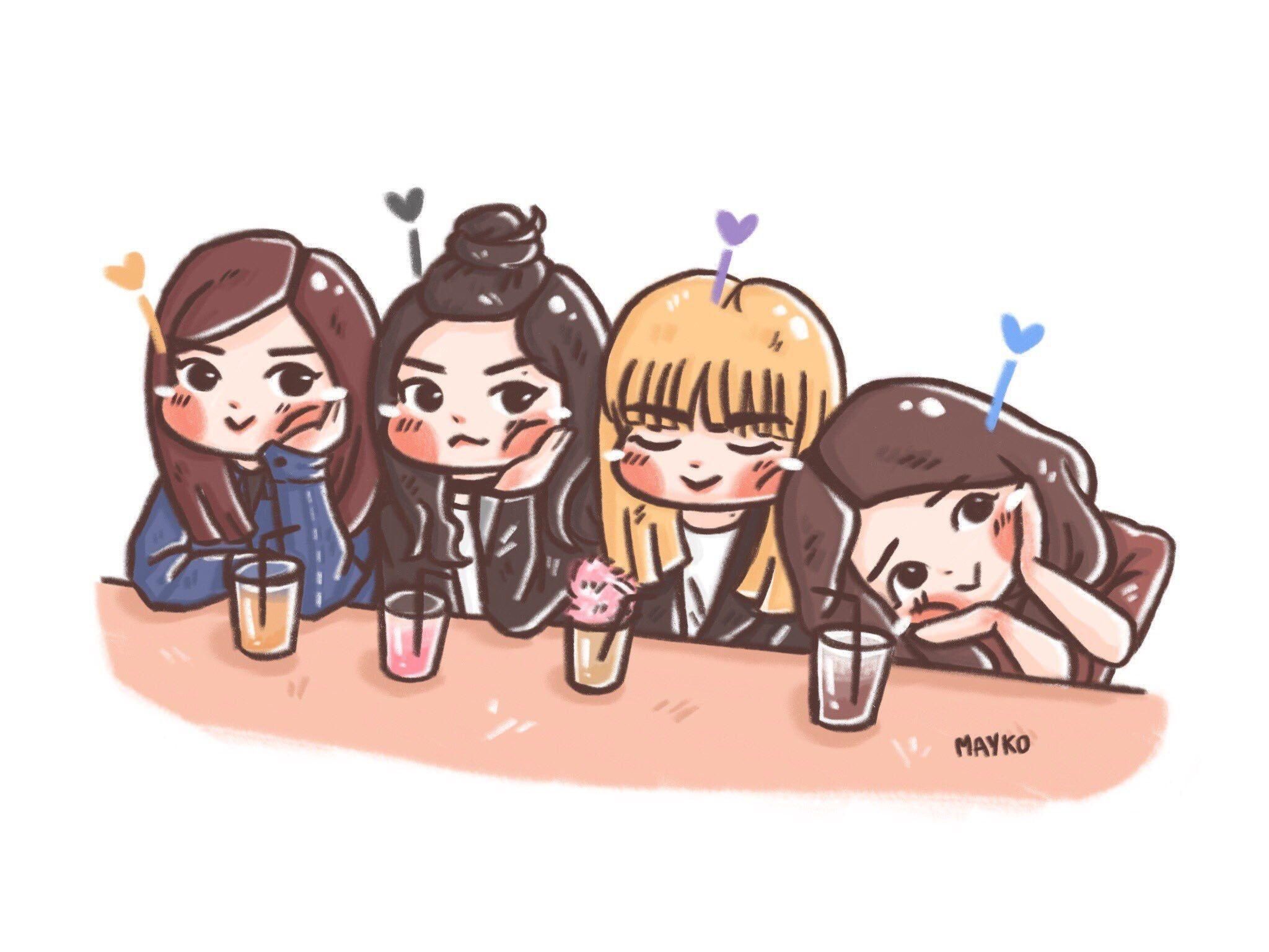 458+ hình ảnh Blackpink cute chibi dễ thương 11/2024