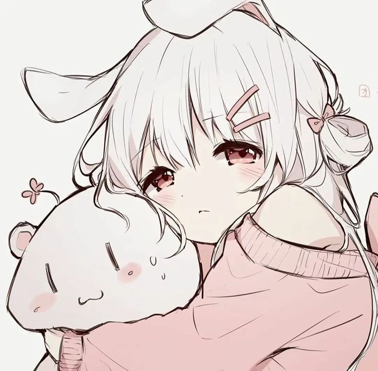 Avatar Anime Chibi Nữ Cute MÀU SắC Dễ ThươNg